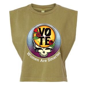 Vote Women Are Smarter Garment-Dyed Women's Muscle Tee