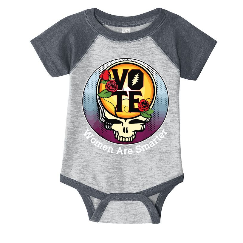 Vote Women Are Smarter Infant Baby Jersey Bodysuit