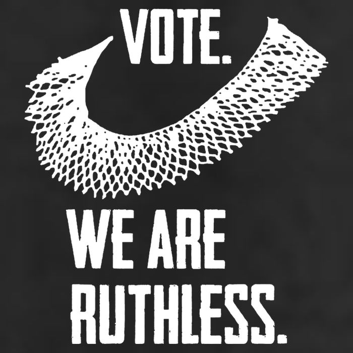 Vote We Are Ruthless Womens Rights And Feminism 7 Panel Mesh Trucker Snapback Hat