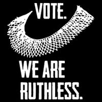 Vote We Are Ruthless Womens Rights And Feminism Drawstring Bag