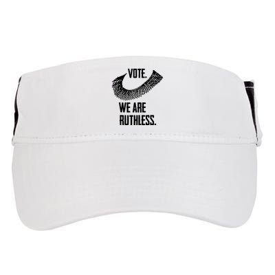 Vote We Are Ruthless Womens Rights And Feminism Adult Drive Performance Visor