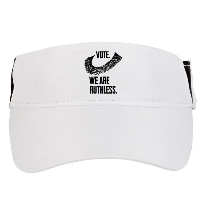 Vote We Are Ruthless Womens Rights And Feminism Adult Drive Performance Visor
