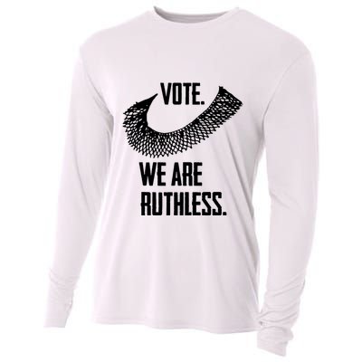 Vote We Are Ruthless Womens Rights And Feminism Cooling Performance Long Sleeve Crew