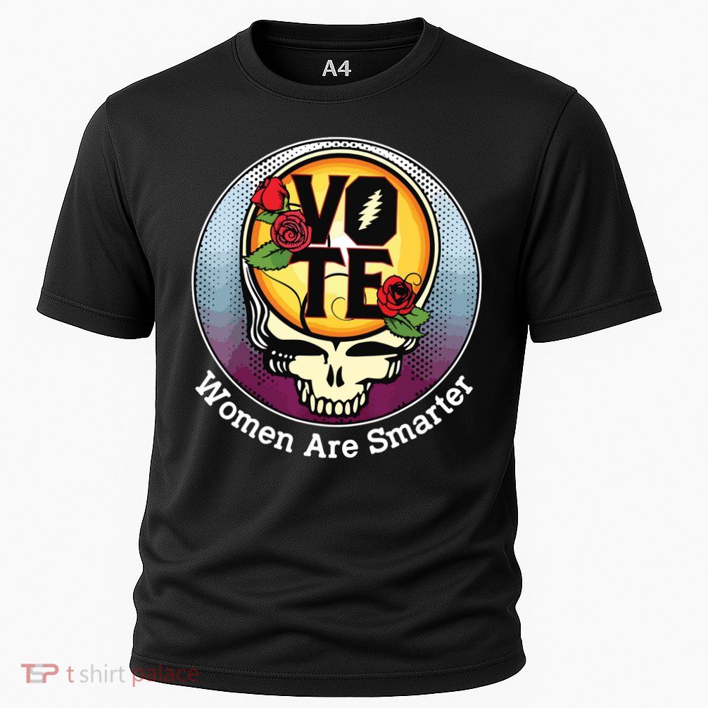 Vote Women Are Smarter Cooling Performance Crew T-Shirt