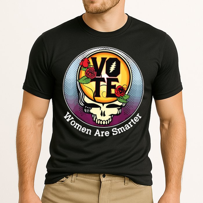 Vote Women Are Smarter Performance Shirt