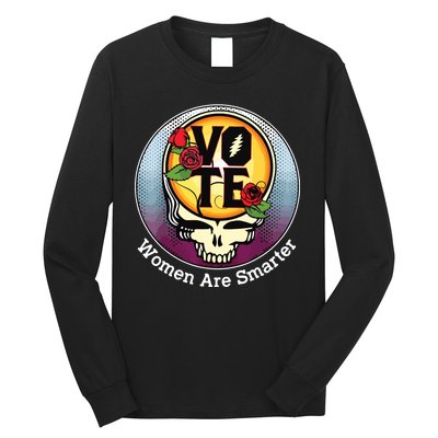 Vote Women Are Smarter Long Sleeve Shirt