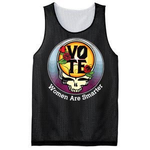 Vote Women Are Smarter Mesh Reversible Basketball Jersey Tank