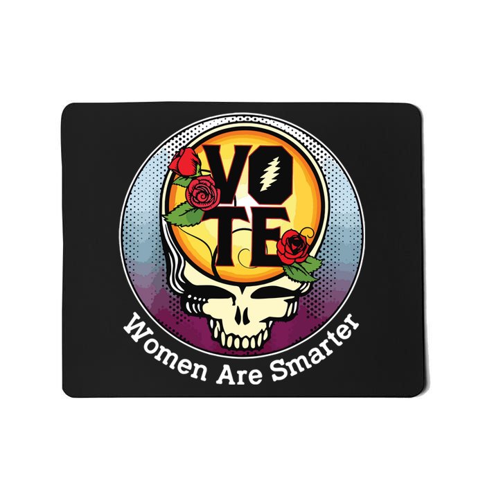 Vote Women Are Smarter Mousepad