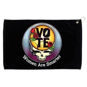 Vote Women Are Smarter Grommeted Golf Towel