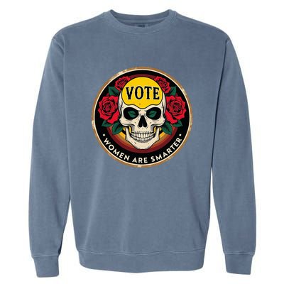 Vote Women Are Smarter Garment-Dyed Sweatshirt