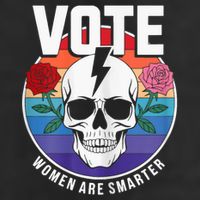 Vote Women Are Smarter 7 Panel Mesh Trucker Snapback Hat