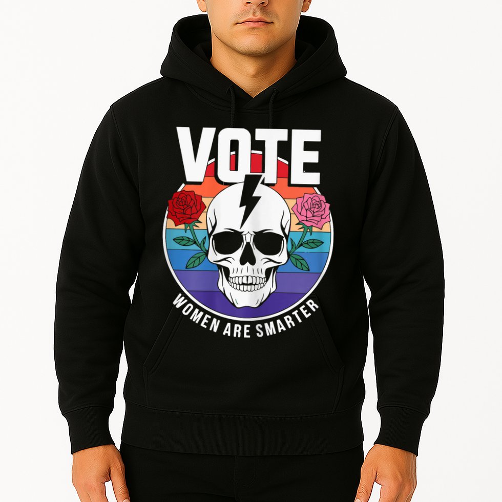 Vote Women Are Smarter Hoodie