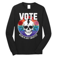 Vote Women Are Smarter Long Sleeve Shirt