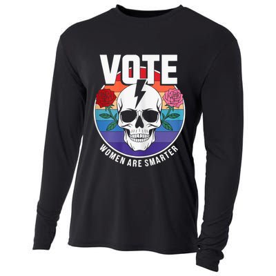 Vote Women Are Smarter Cooling Performance Long Sleeve Crew