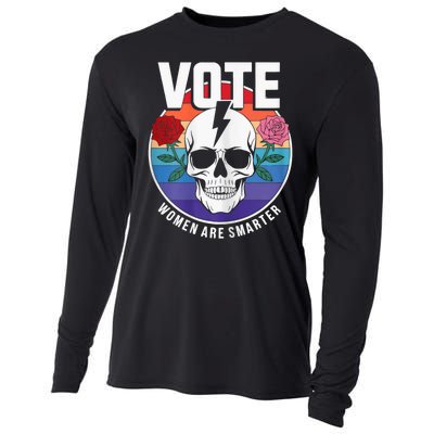 Vote Women Are Smarter Cooling Performance Long Sleeve Crew