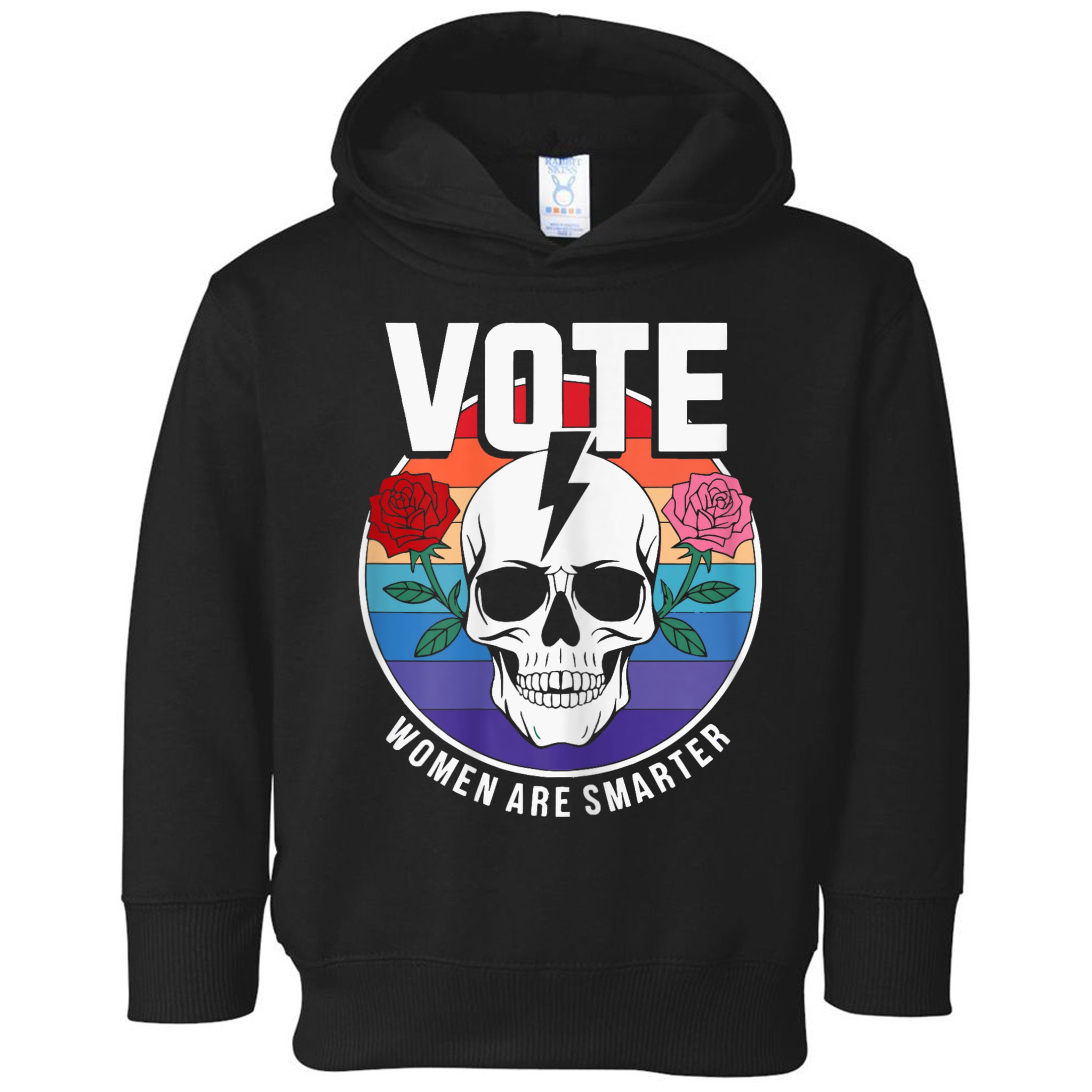 Vote Women Are Smarter Toddler Hoodie