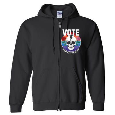 Vote Women Are Smarter Full Zip Hoodie