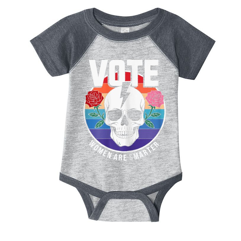 Vote Women Are Smarter Infant Baby Jersey Bodysuit