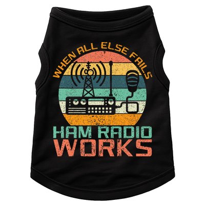 Vintage When All Else Fails Ham Radio Works Amateur Radio Doggie Tank