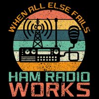 Vintage When All Else Fails Ham Radio Works Amateur Radio Button