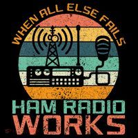 Vintage When All Else Fails Ham Radio Works Amateur Radio Poster