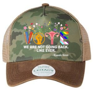 Vote We Are Not Going Back Like Ever Kamala Harris Legacy Tie Dye Trucker Hat