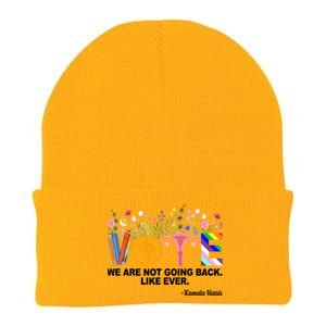 Vote We Are Not Going Back Like Ever Kamala Harris Knit Cap Winter Beanie