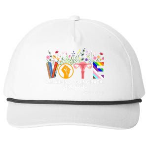 Vote We Are Not Going Back Like Ever Kamala Harris Snapback Five-Panel Rope Hat