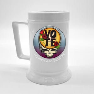 Vote Women Are Smarter Gift Beer Stein