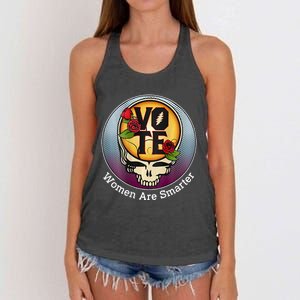 Vote Women Are Smarter Women's Knotted Racerback Tank