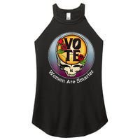 Vote Women Are Smarter Women's Perfect Tri Rocker Tank