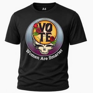 Vote Women Are Smarter Funny Gift Cooling Performance Crew T-Shirt