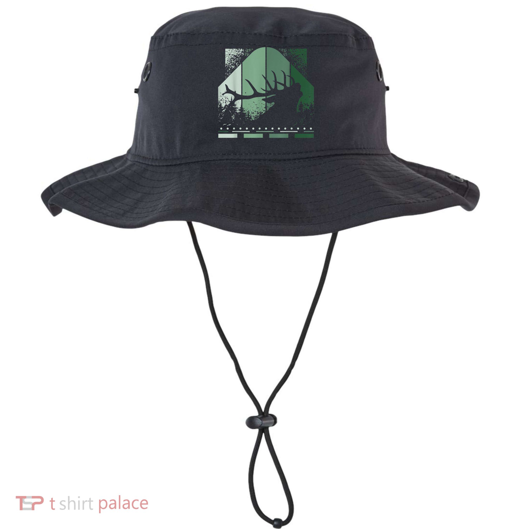 Vintage Whitetail Buck Deer Hunting Bucket Hat