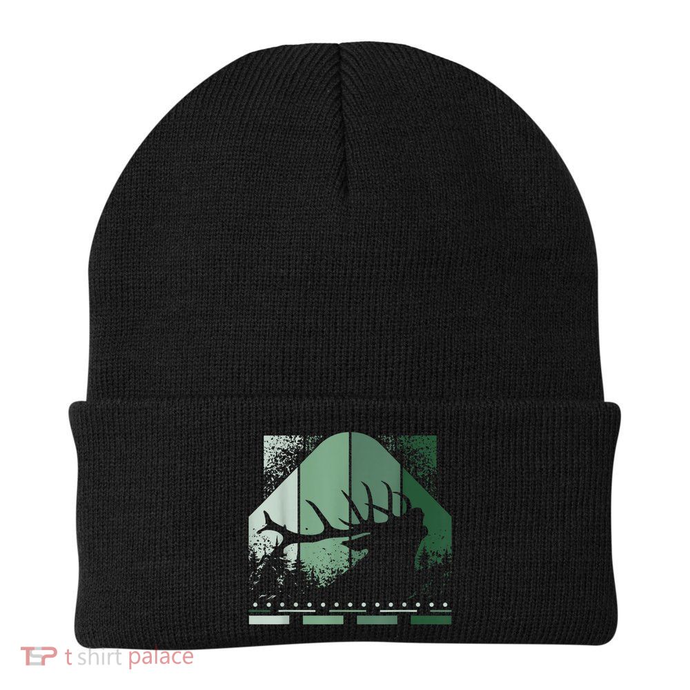 Vintage Whitetail Buck Deer Hunting Beanie