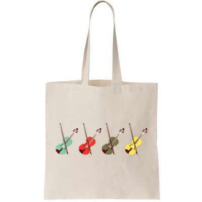 Violin With Bows Orchestra Gift Tote Bag