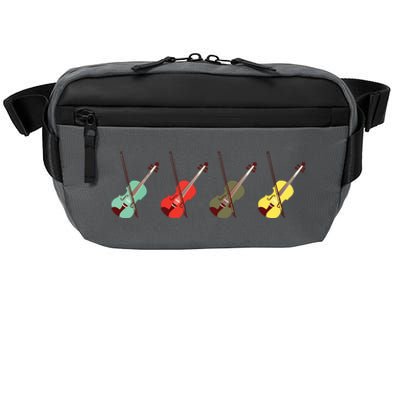 Violin With Bows Orchestra Gift Crossbody Pack