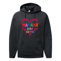 Vintage Women Birthday Karols Manana G Sera Bonitos Performance Fleece Hoodie