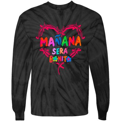 Vintage Women Birthday Karols Manana G Sera Bonitos Tie-Dye Long Sleeve Shirt