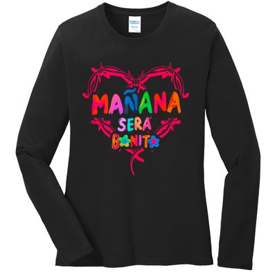 Vintage Women Birthday Karols Manana G Sera Bonitos Ladies Long Sleeve Shirt