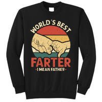 Vintage World's Best Farter I Mean Father Sweatshirt