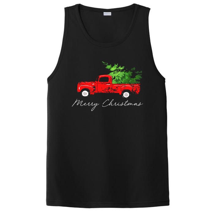 Vintage Wagon Christmas Tree On Car PosiCharge Competitor Tank