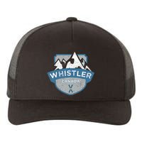 Vintage Whistler Canada Illustration Yupoong Adult 5-Panel Trucker Hat