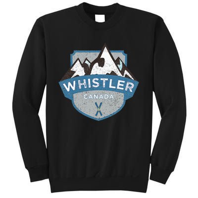 Vintage Whistler Canada Illustration Sweatshirt