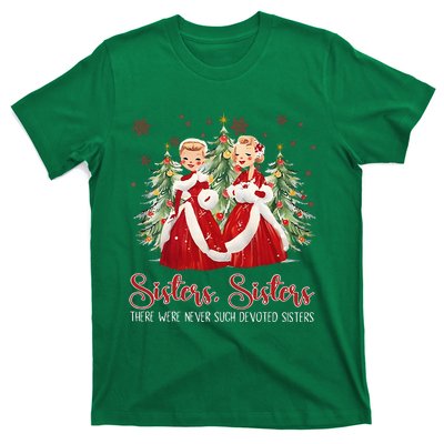 Vintage White Christmas Movie 1954 Sisters Sisters Xmas Snow T-Shirt