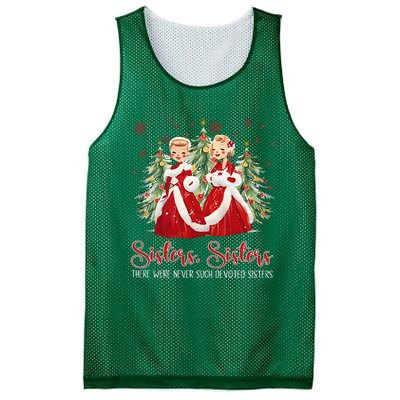 Vintage White Christmas Movie 1954 Sisters Sisters Xmas Snow Mesh Reversible Basketball Jersey Tank