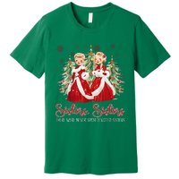 Vintage White Christmas Movie 1954 Sisters Sisters Xmas Snow Premium T-Shirt