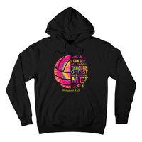 Volleyball Women Christian Christ Hoodie