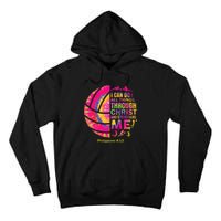 Volleyball Women Christian Christ Tall Hoodie