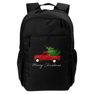 Vintage Wagon Christmas Truck Backpack