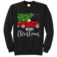 Vintage Wagon Christmas Tree On Car Xmas Vacation Sweatshirt